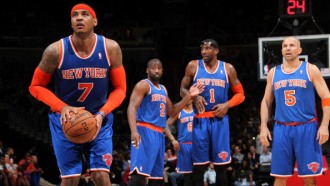 С мячом Кармело Энтони