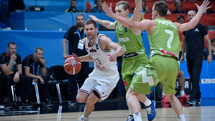 Латвия — Словения