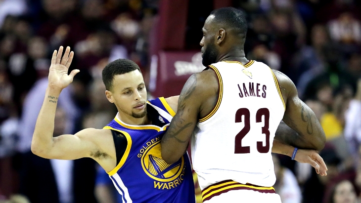 На этот раз ЛеБрон Джеймс был лучше Стивена Карри