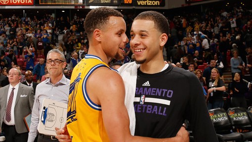 Сет Карри со старшим братом