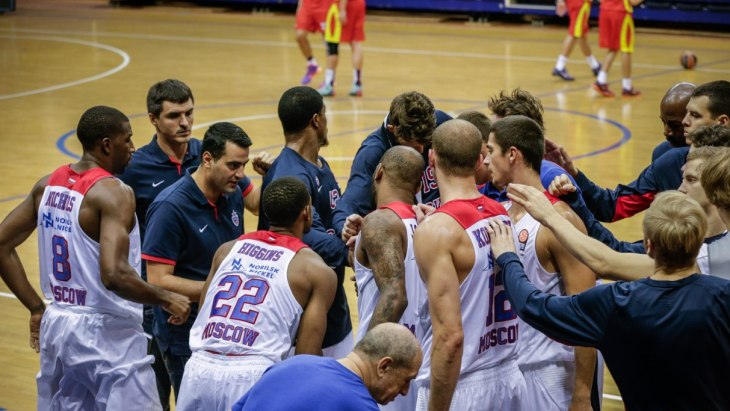 Баскетболисты ЦСКА