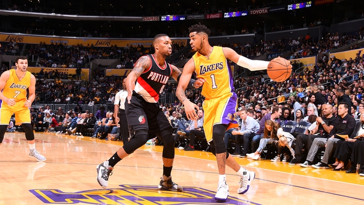 Д’Анджело Расселл и Дэмиан Лиллард