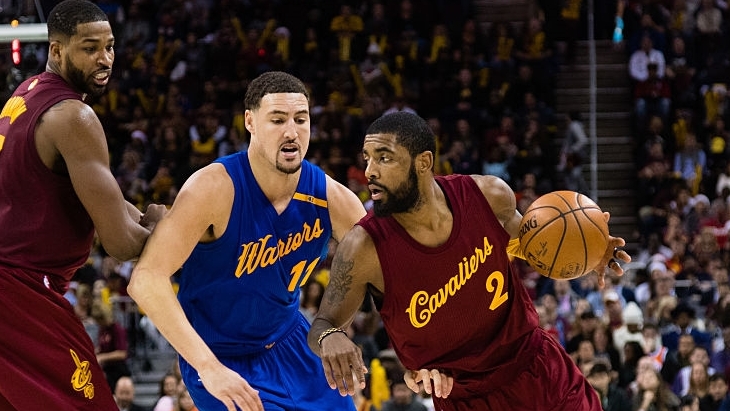 Кайри Ирвинг и Клэй Томпсон