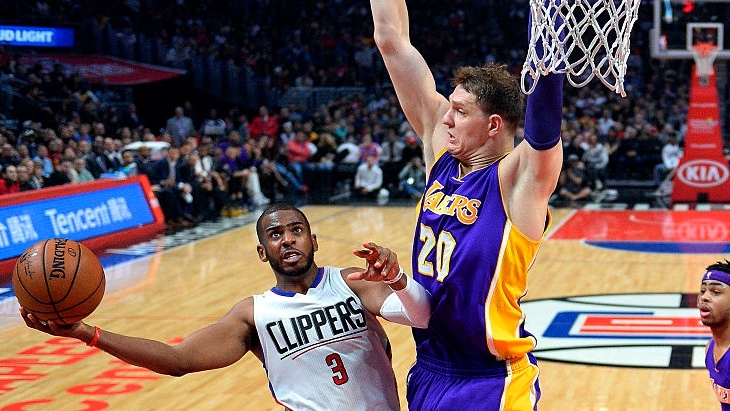 Тимофей Мозгов и Крис Пол