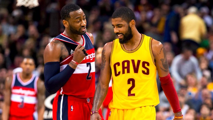 Джон Уолл (слева)