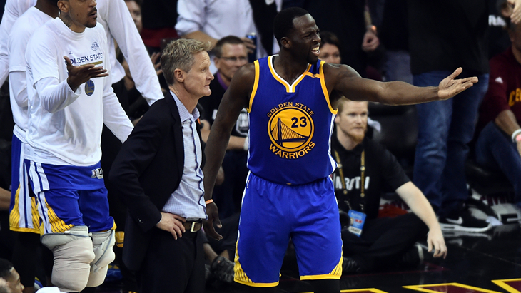 Стив Керр и Дреймонд Грин