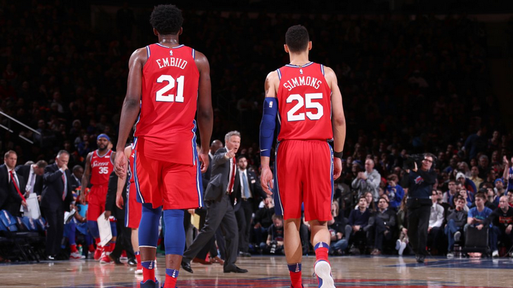 Баскетболисты «Филадельфии»