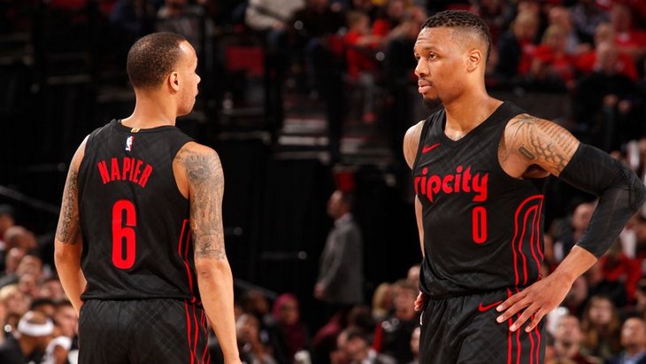 Баскетболисты «Портленда»