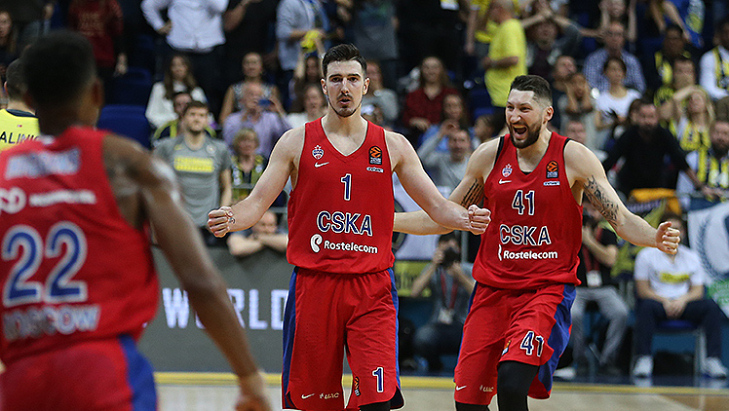 Игроки ЦСКА