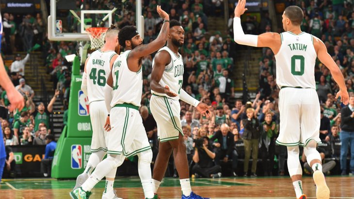 Баскетболисты «Бостона»