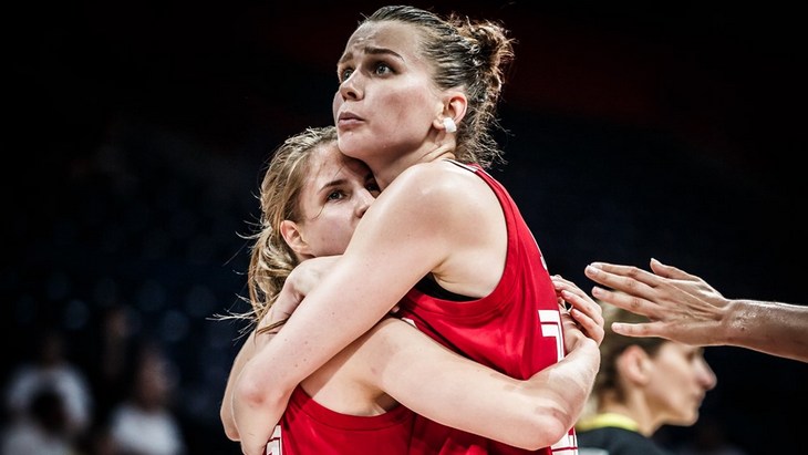 Российские баскетболистки