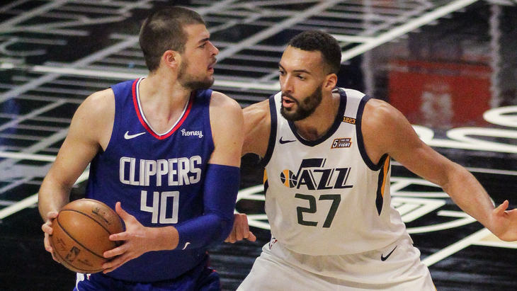 Ивица Зубац и Руди Гобер Ивица Зубац и Руди Гобер