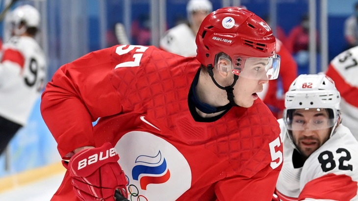 Александр Никишин в матче со Швейцарией Александр Никишин в матче со Швейцарией