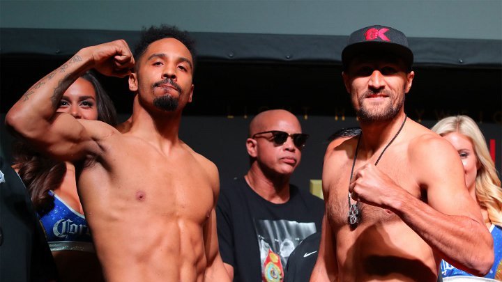 Ковалев и Уорд показали одинаковый вес