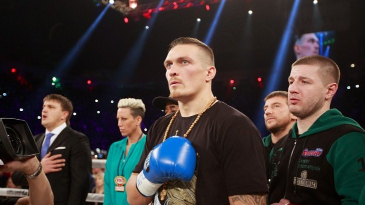 Александр Усик и Сергей Ватаманюк