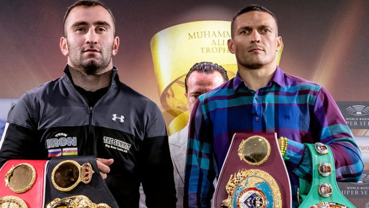 В минувшем финале боксировали Усик и Гассиев