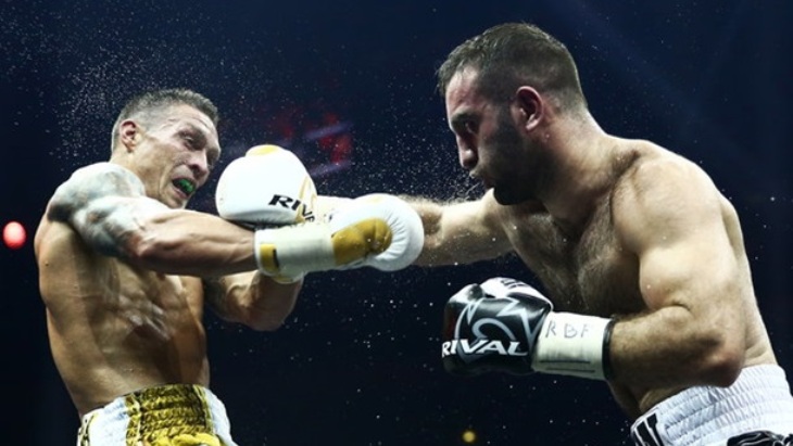Александр Усик и Мурат Гассиев
