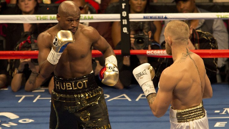 Флойд Мейвезер и Конор Макгрегор