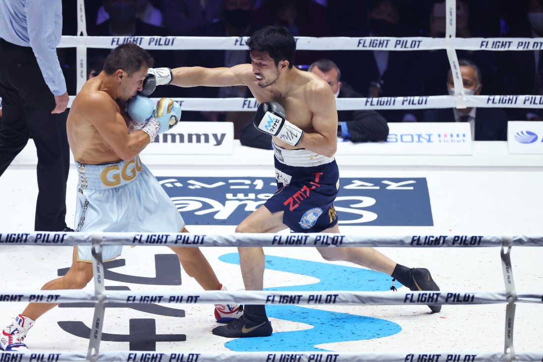 Геннадий Головкин и Рета Мурата