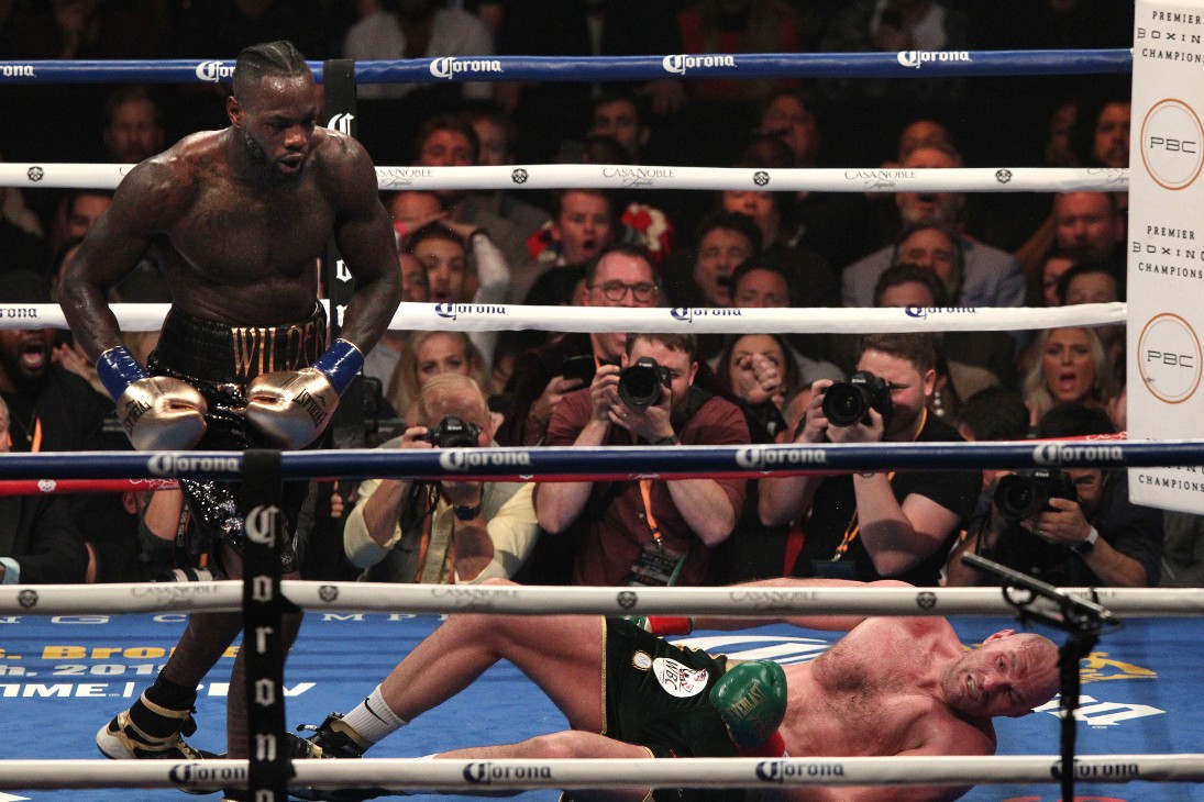 Деонтей Уайлдер и Тайсон Фьюри