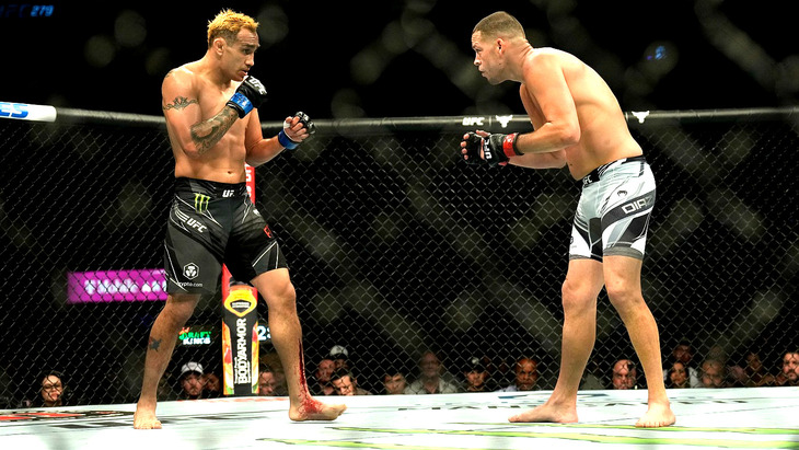 Тони Фергюсон и Нейт Диас