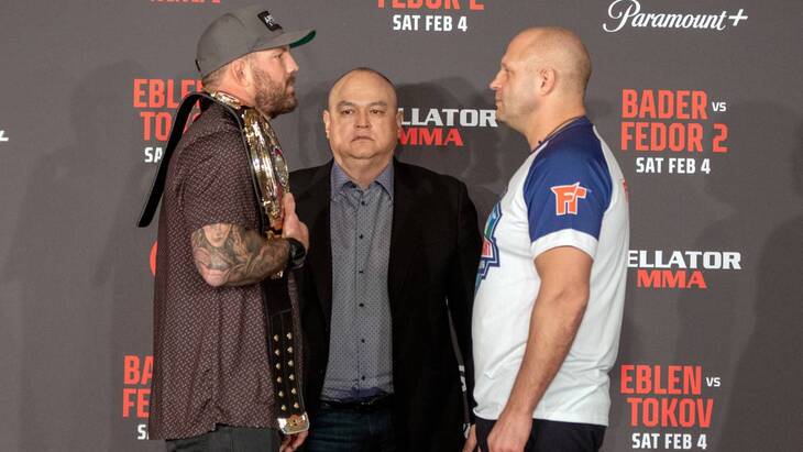 Райан Бейдер и Федор Емельяненко Райан Бейдер и Федор Емельяненко