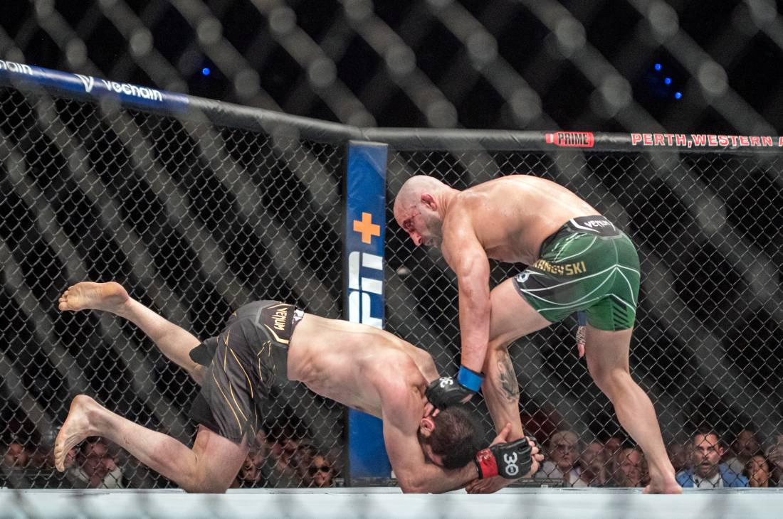 Ислам Махачев и Александр Волкановски