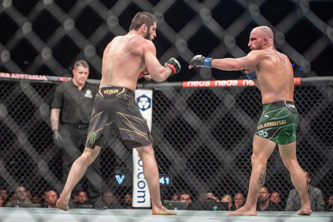 Ислам Махачев и Александр Волкановски