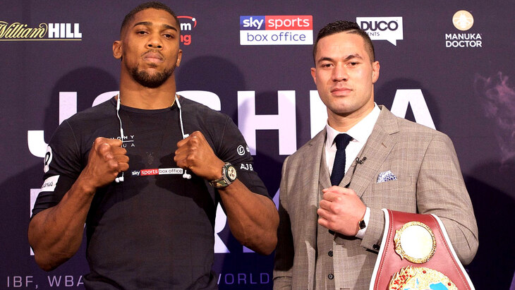 Энтони Джошуа и Джозеф Паркер