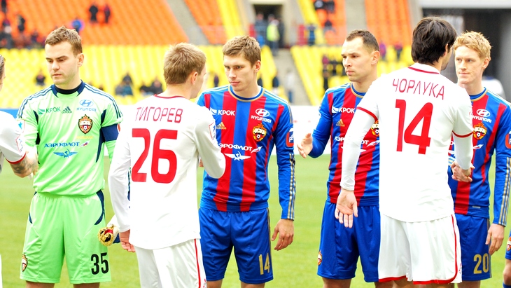 ЦСКА против «Локомотива»