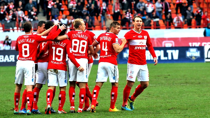 Футболисты «Спартака»