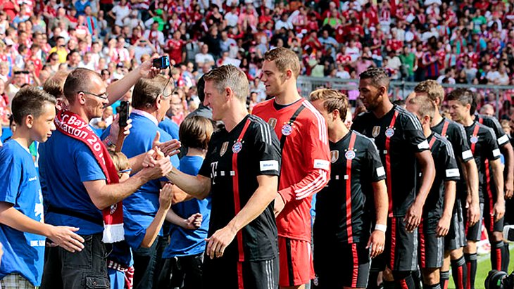 Футболисты «Баварии»