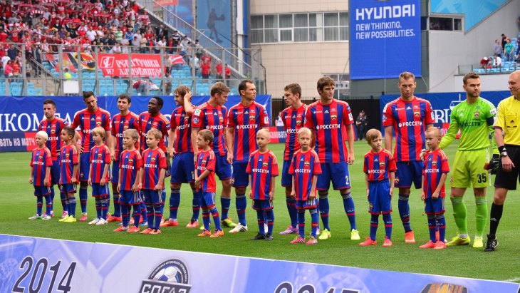 Футболисты ЦСКА