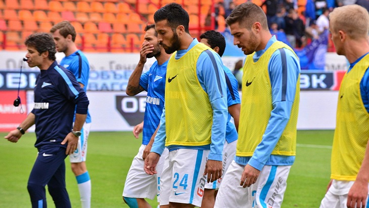 «Зенит» ждет встреча с «Анжи»