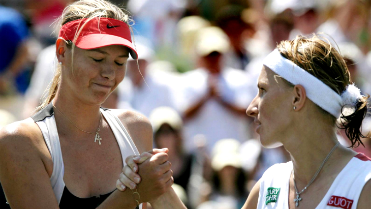 Мария Шарапова и Светлана Кузнецова