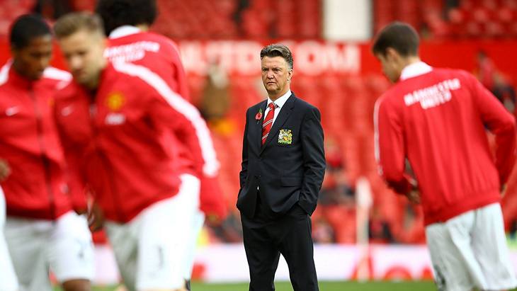 Команда Луи ван Гала готовится к матчу с «Арсеналом»