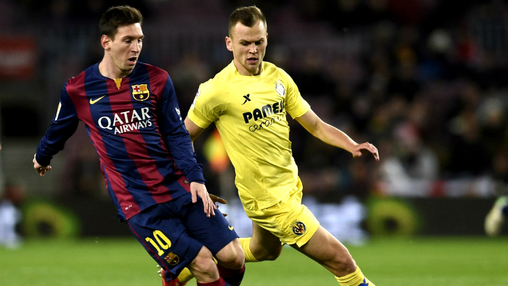 Лионель Месси и Денис Черышев