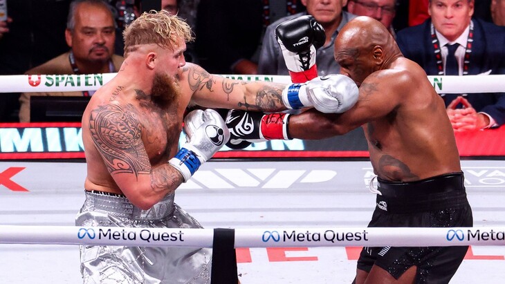 Джейк Пол и Майк Тайсон