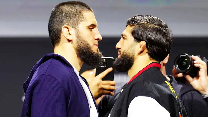 Ислам Махачев и Арман Царукян Ислам Махачев и Арман Царукян