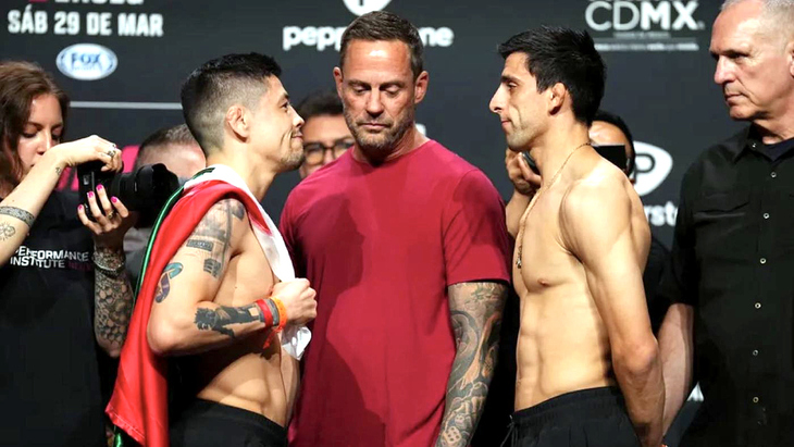 Брэндон Морено и Стив Эрцег