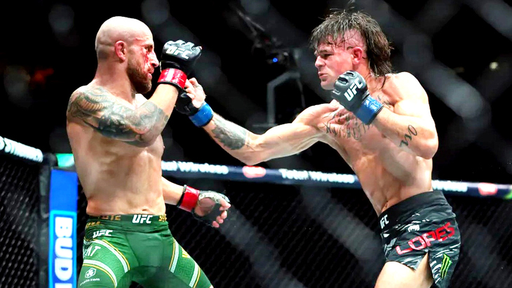 Александр Волкановски против Диего Лопеса