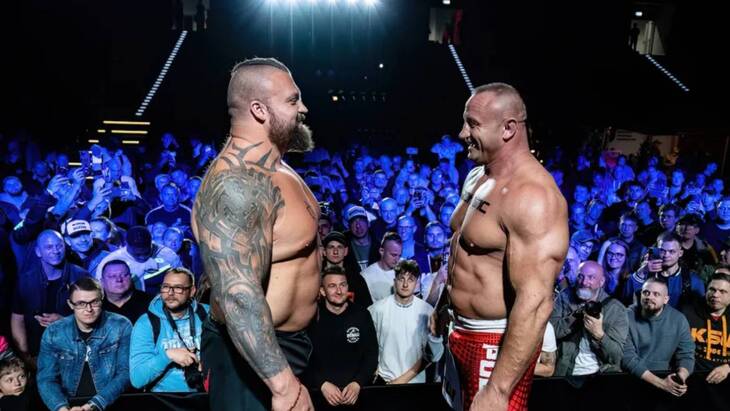 Эдди Холл и Мариуш Поздняковский