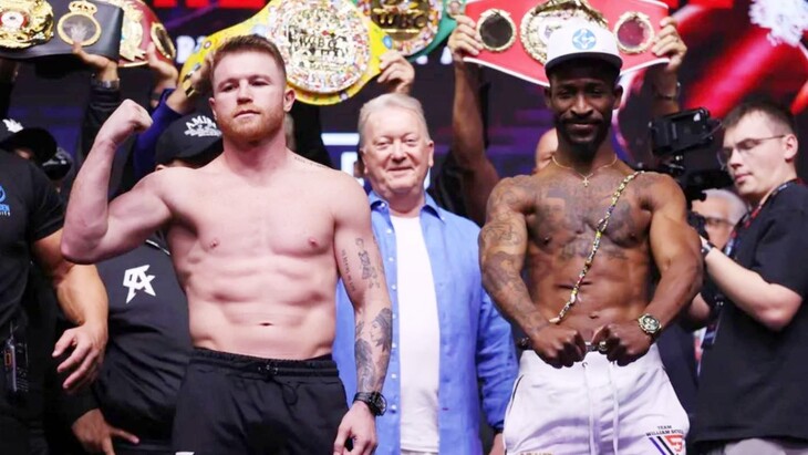 Сауль Альварес и Уильям Скулл