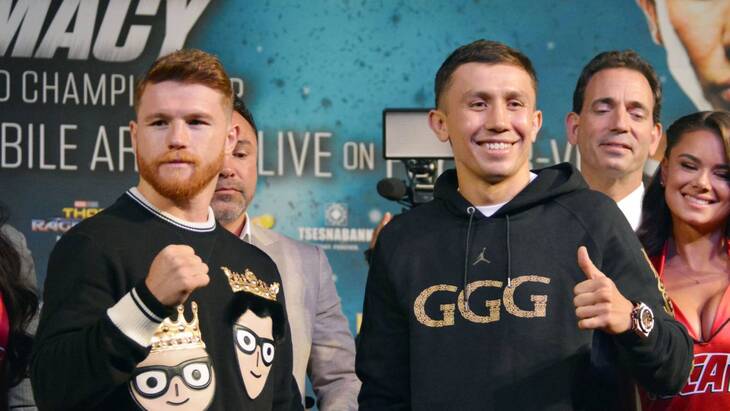 Сауль Альварес и Геннадий Головкин