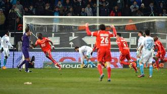 Радость футболистов «Нанси»