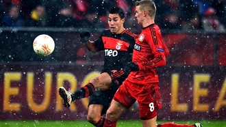 «Бенфика» выиграла у «Байера» и дома, и в гостях