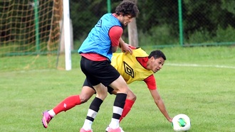 Футболисты нальчикского «Спартака» готовятся к матчу с «Крыльями Советов»