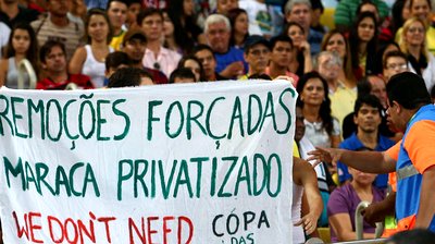 Турнир будет продолжаться, несмотря на массовые акции протеста во многих бразильских городах