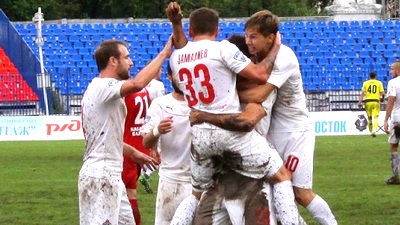 Футболисты «СКА-Энергии»