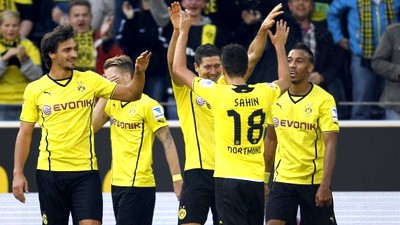 Футболисты «Боруссии»